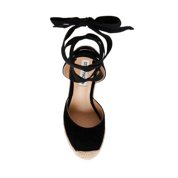 Dafina-SM Sandal Black Suede