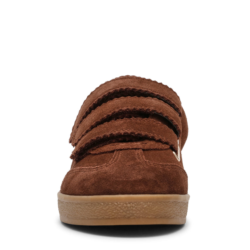 Daybreak Dark Sepia Suede