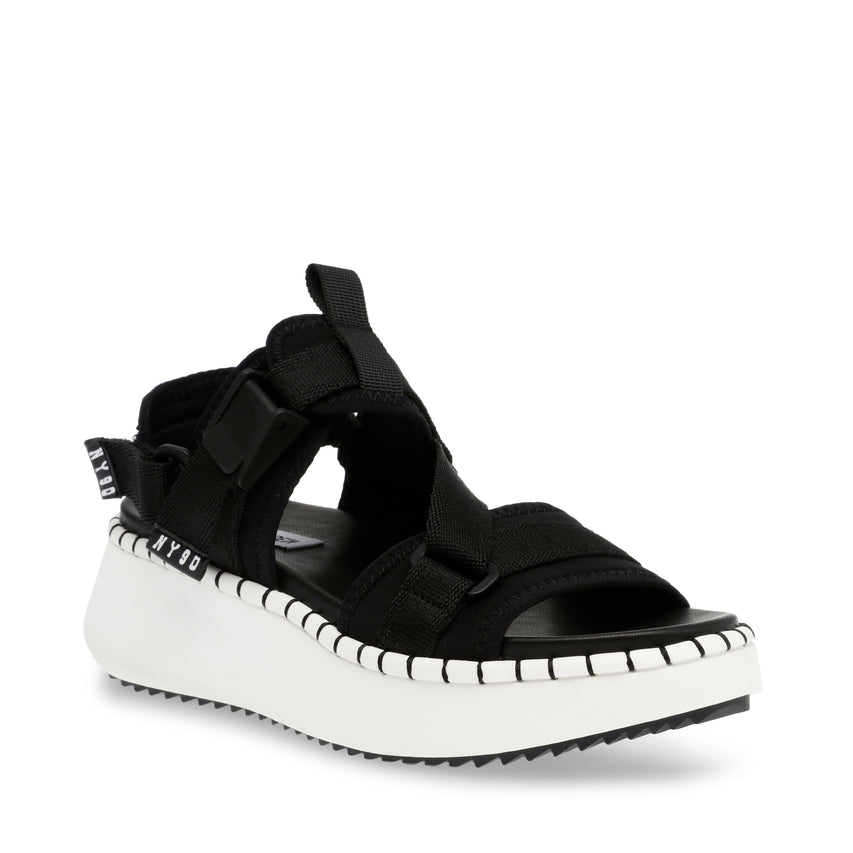 Decorum Sandal Black/Whte