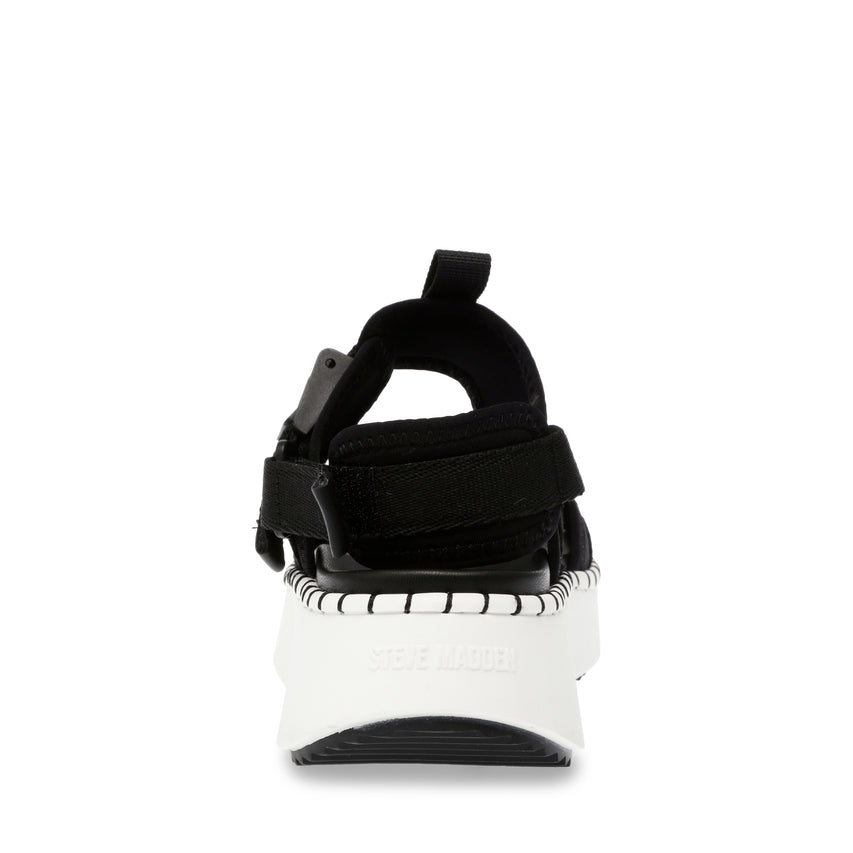 Decorum Sandal Black/Whte