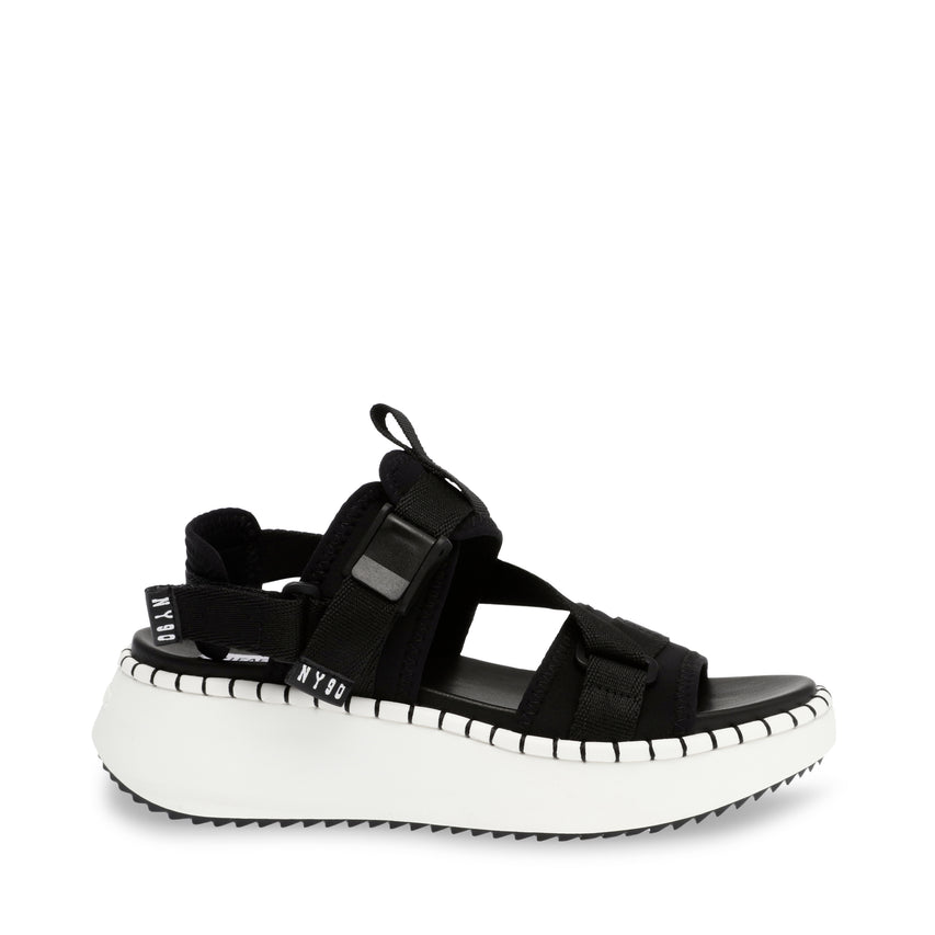 Decorum Sandal Black/Whte