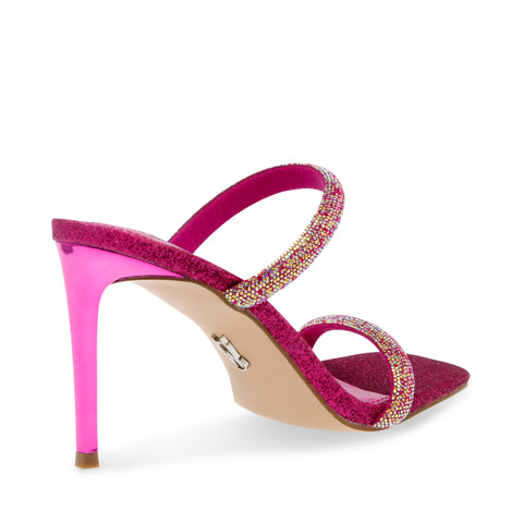 Steve Madden Emporium-R Sandal Pink Iridescent New In Sandálias Salto Alto