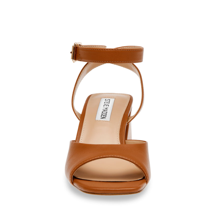 Glisten Sandal Brown Leather