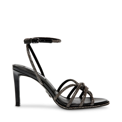 Steve Madden Kailyn-R Sandal Black Sandálias de salto até 50% - 1 de Out. a 31 de Dez.