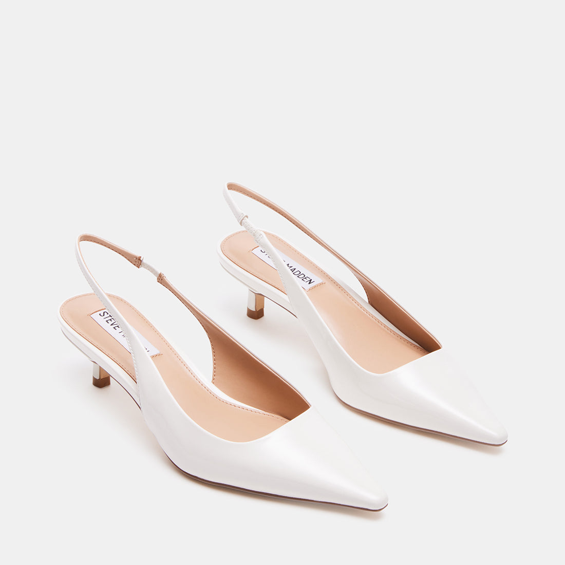 Kari Slingback White Patent- Hover Image