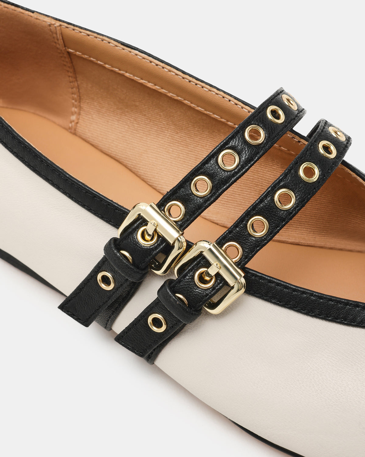 Lydia-Cap Bone/Black - view 5