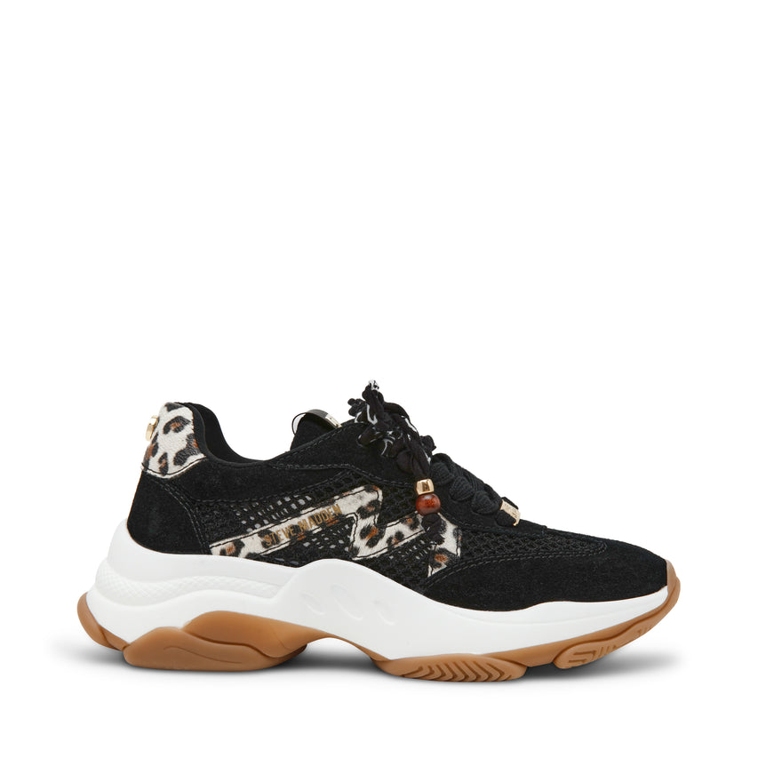 Maxfield-E Black Suede