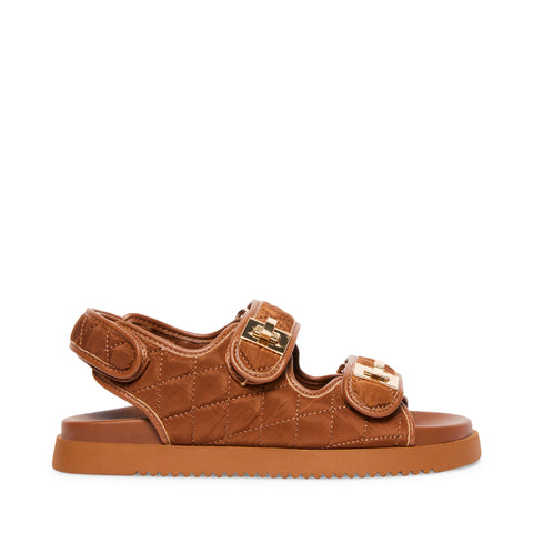 Steve Madden Margie Sandal Tan Sandálias Rasas Primavera Verão 2024