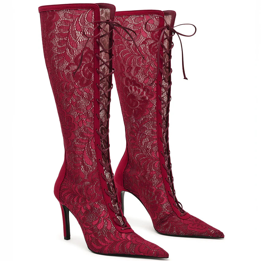 Maxine Wine Lace
