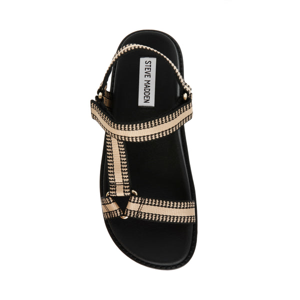 Mayville Sandal Black/Natural