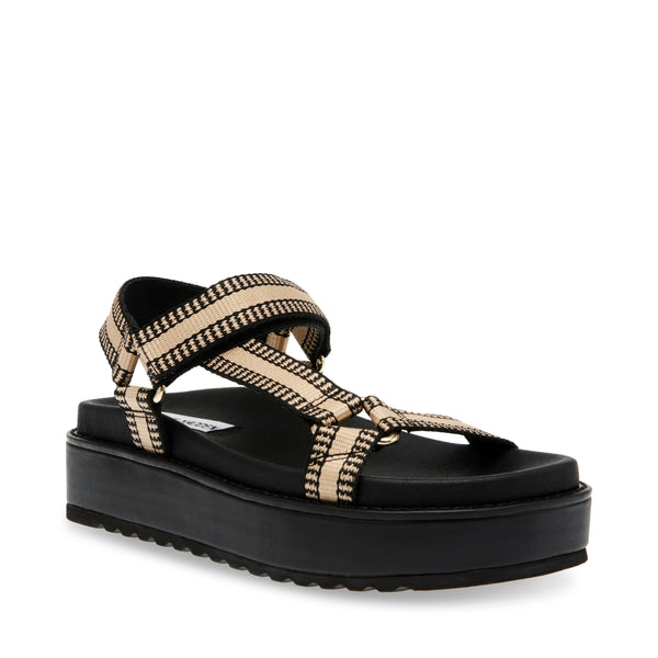 Mayville Sandal Black/Natural