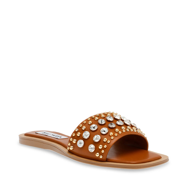 Olympian Sandal Cognac Multi