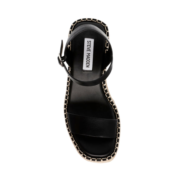 On-edge Sandal Black