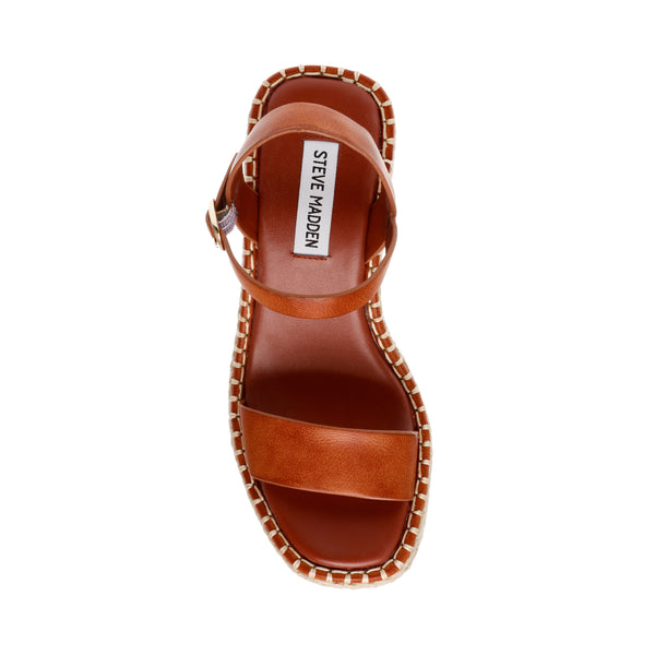 On-edge Sandal Cognac