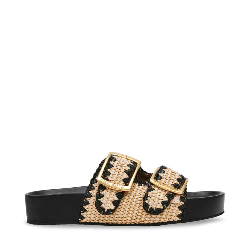 On Deck sandal Natural Raffia