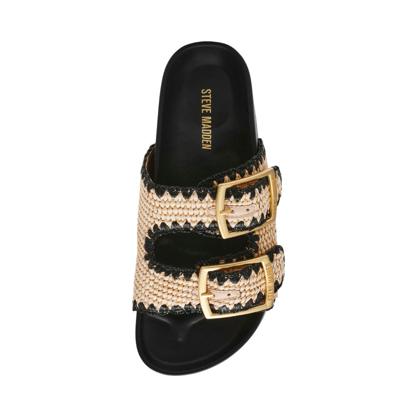 On Deck sandal Natural Raffia