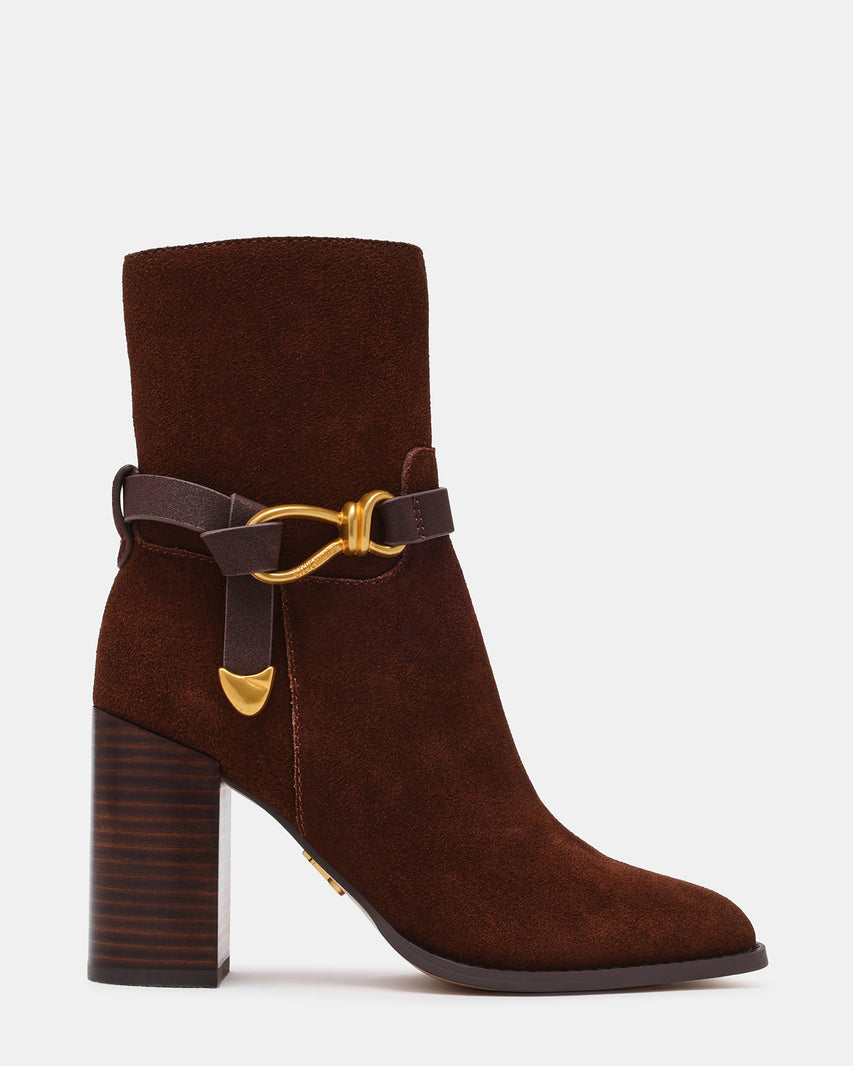 Overpass Chocolate Brown Suede