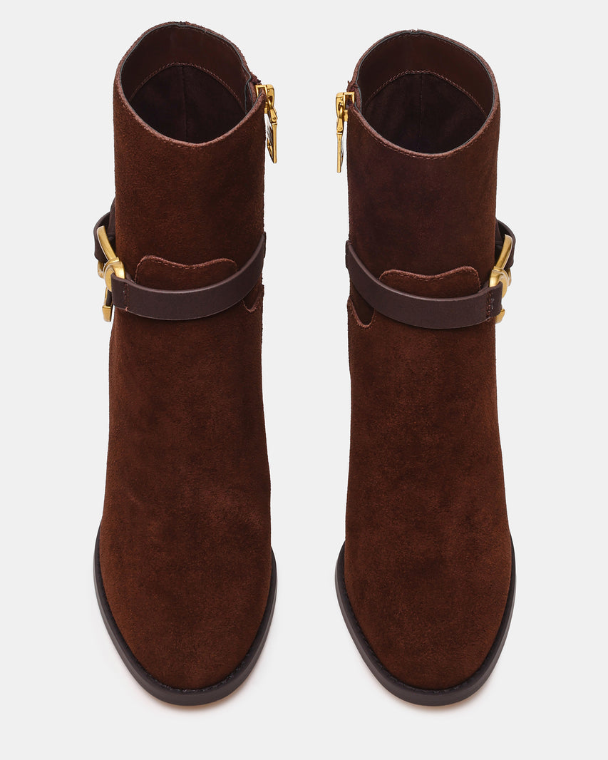 Overpass Chocolate Brown Suede - view 4