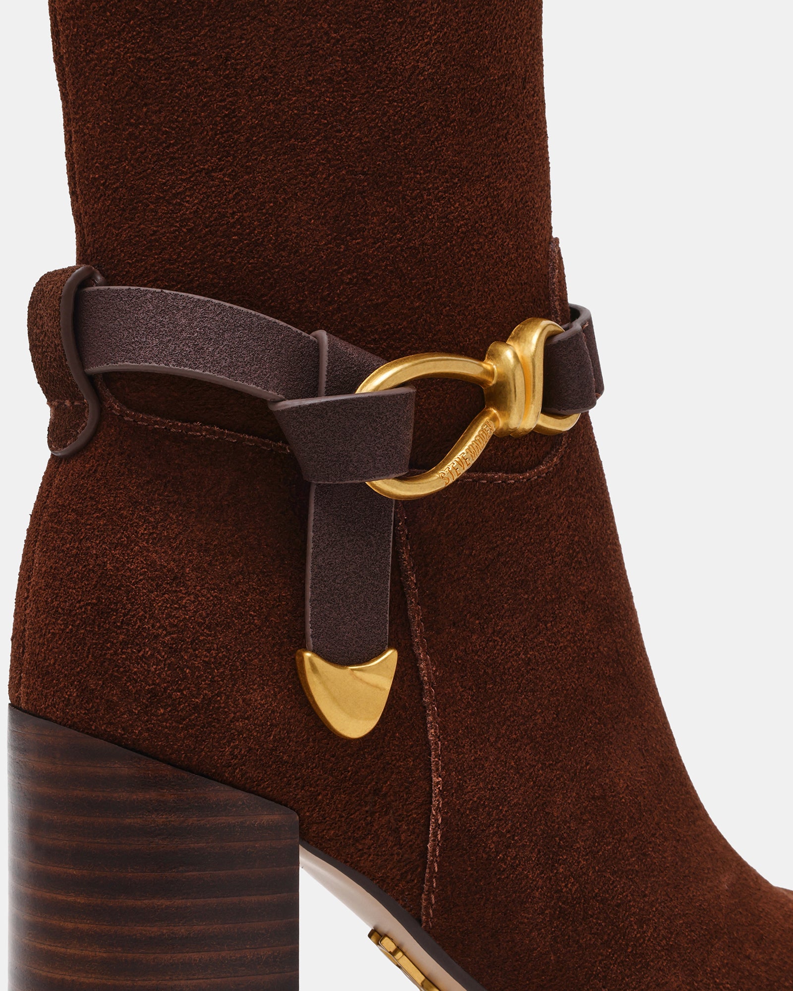 Overpass Chocolate Brown Suede - view 5