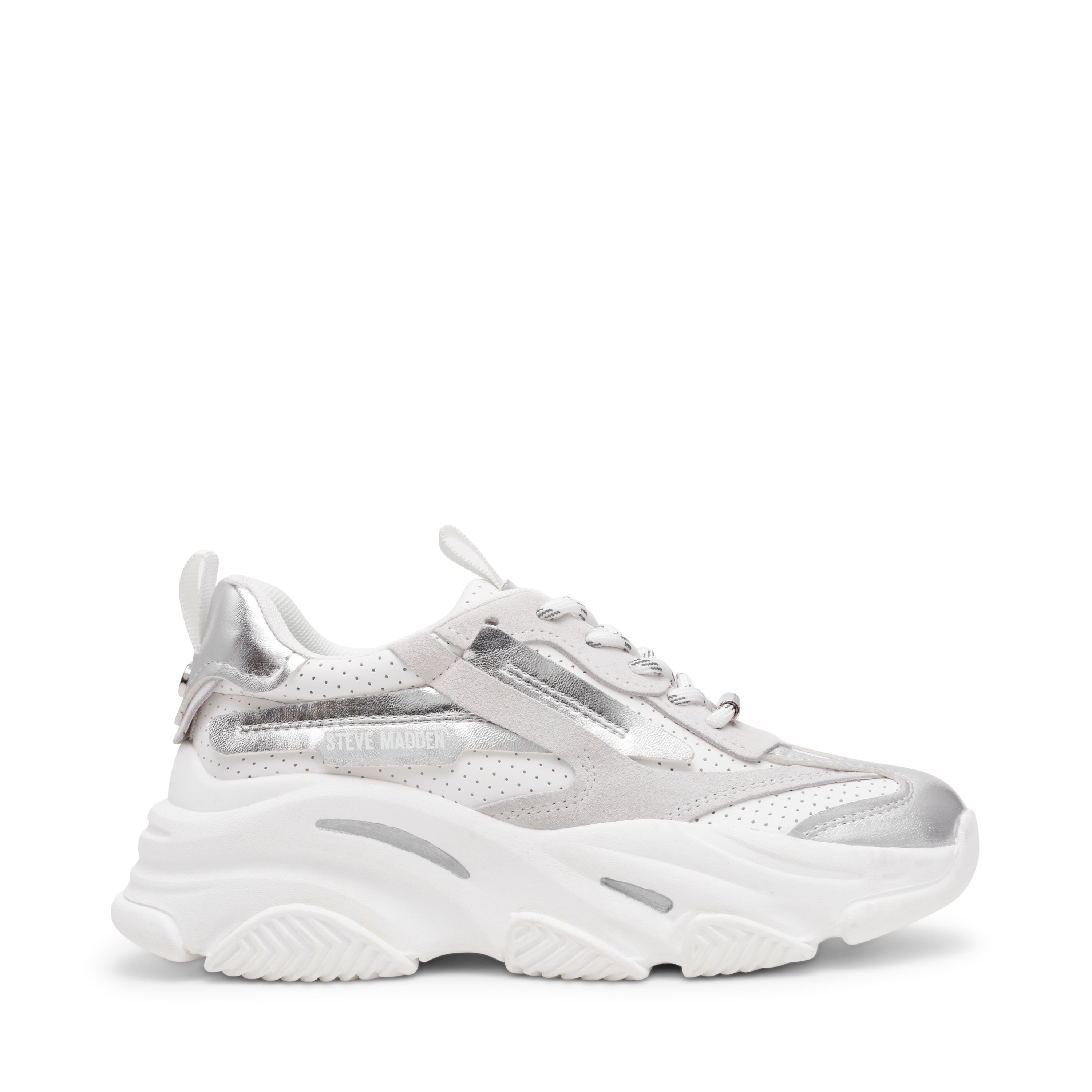 Posses-Perf White/Silver