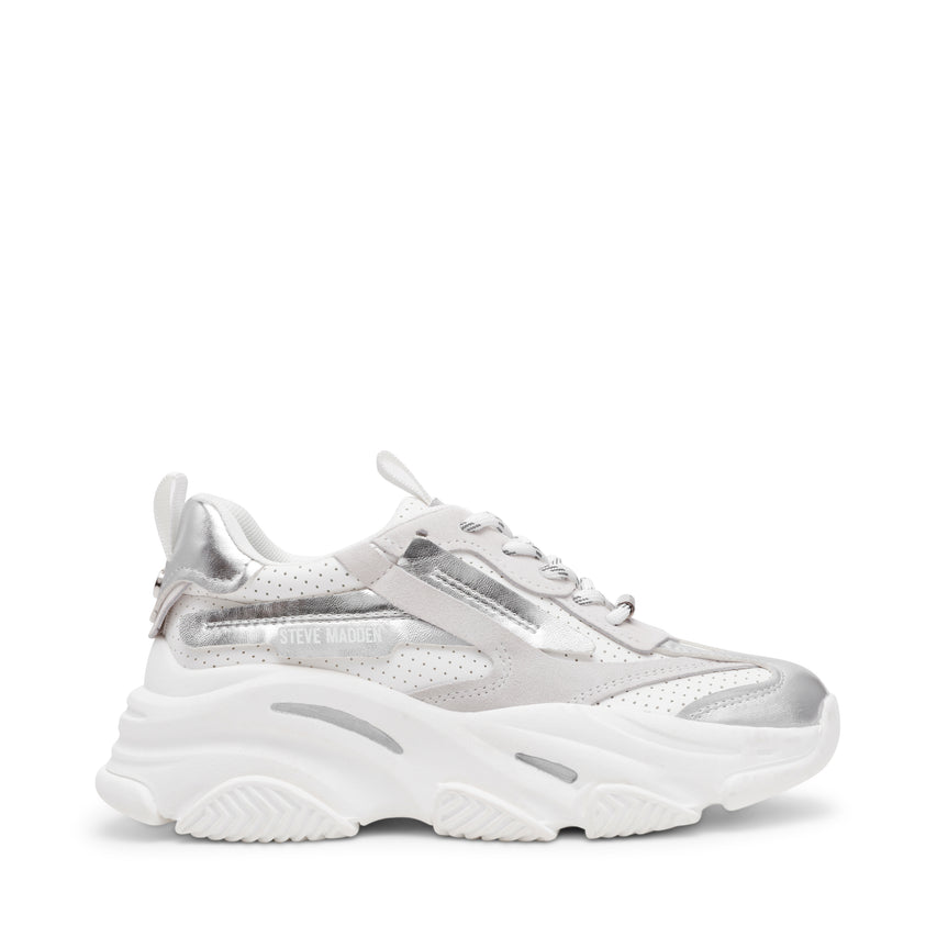 Posses-Perf White/Silver
