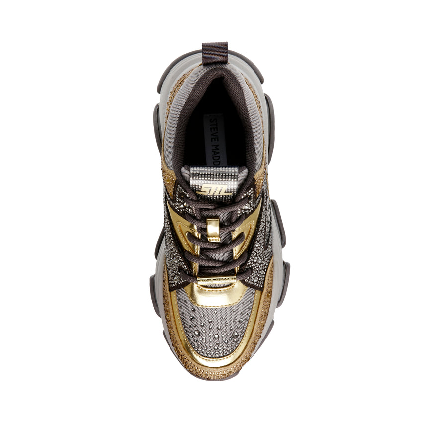 Privy Sneaker Brown/Gold