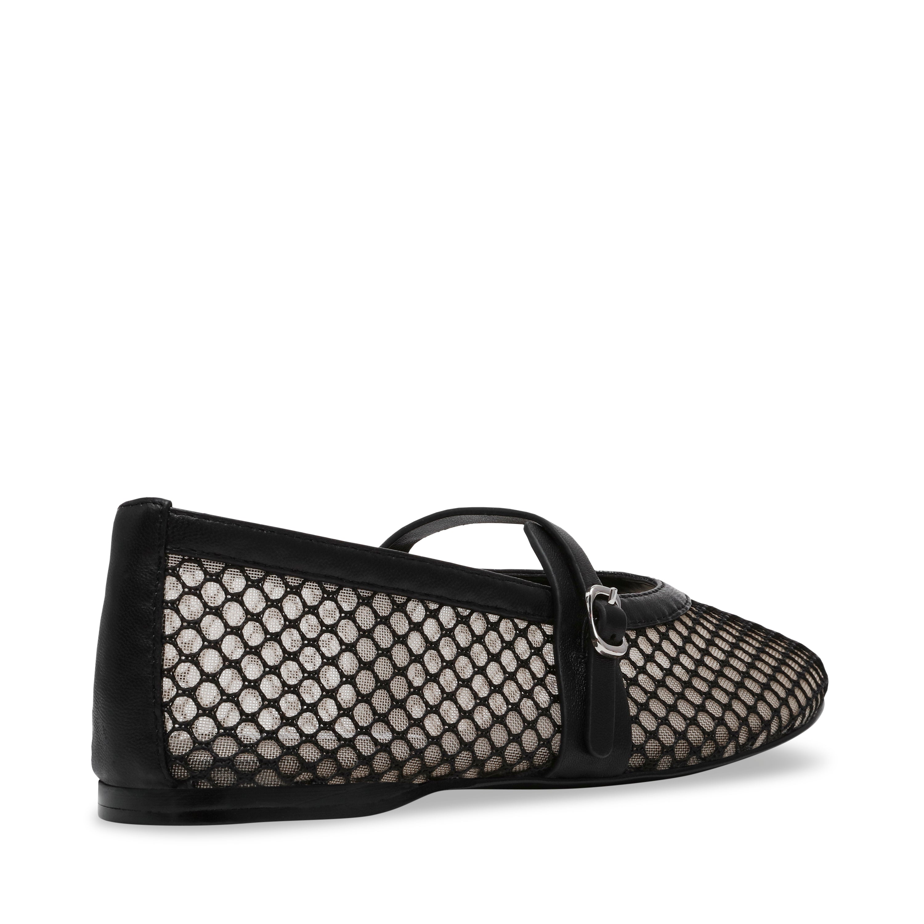 Rejoice-M Ballerinas Black Mesh- Hover Image