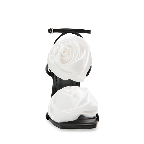 Rosabel Heeled Sandals Black/White