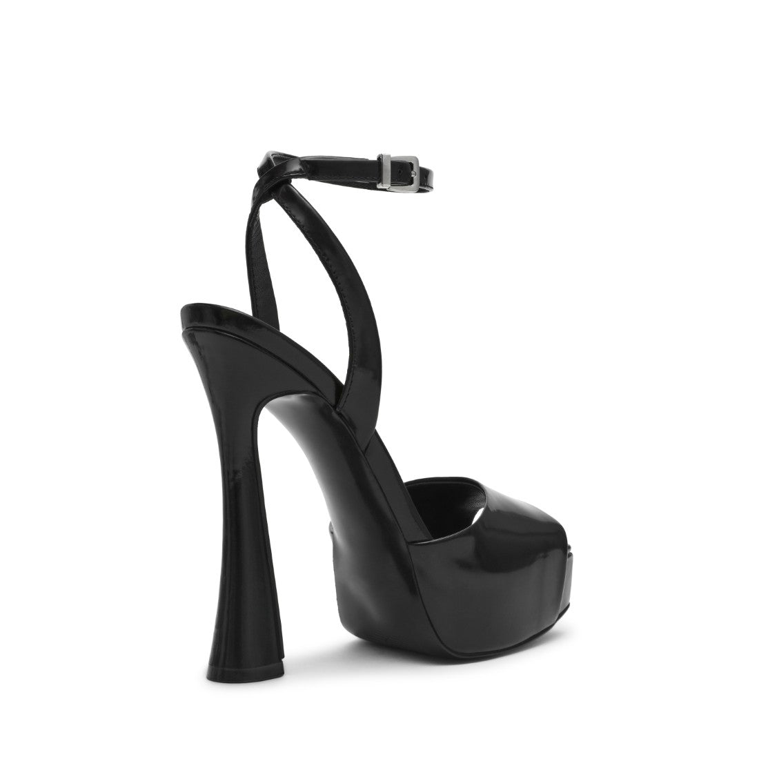 Sass Black Leather