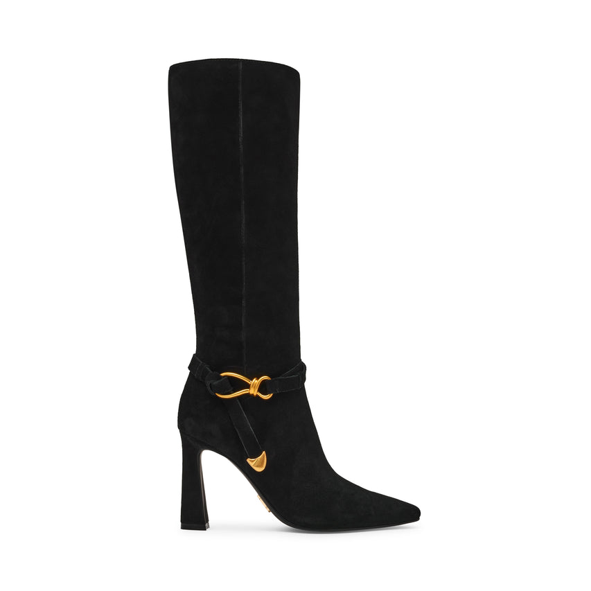 Sirrens Black Suede
