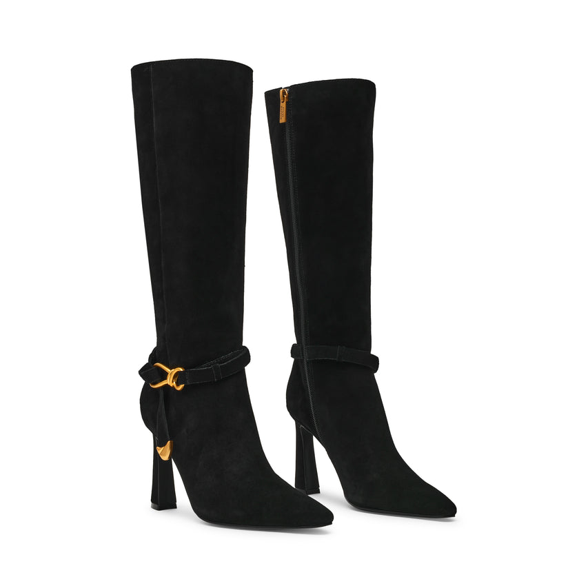 Sirrens Black Suede