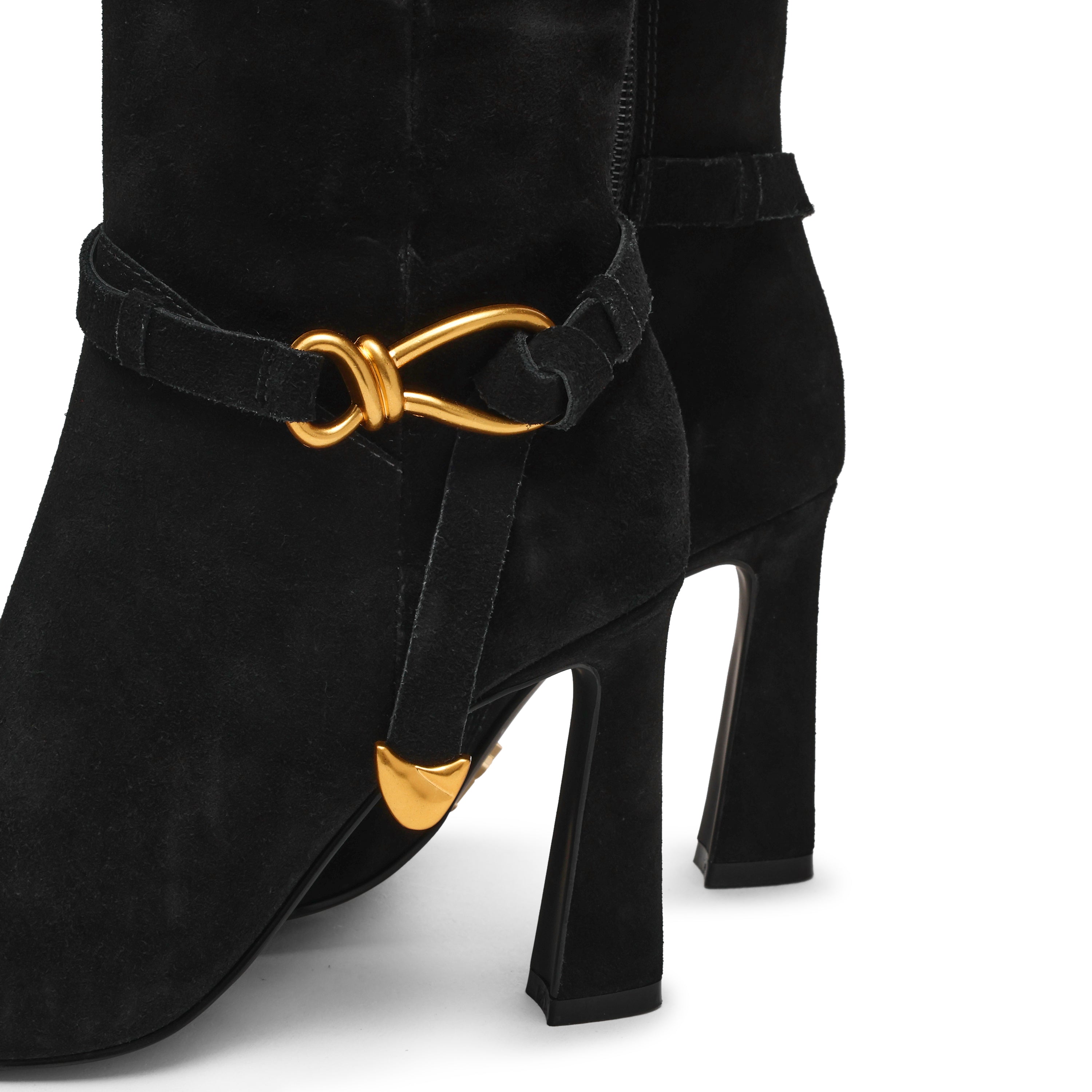 Sirrens Black Suede
