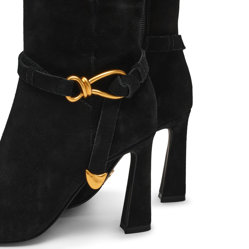 Sirrens Black Suede