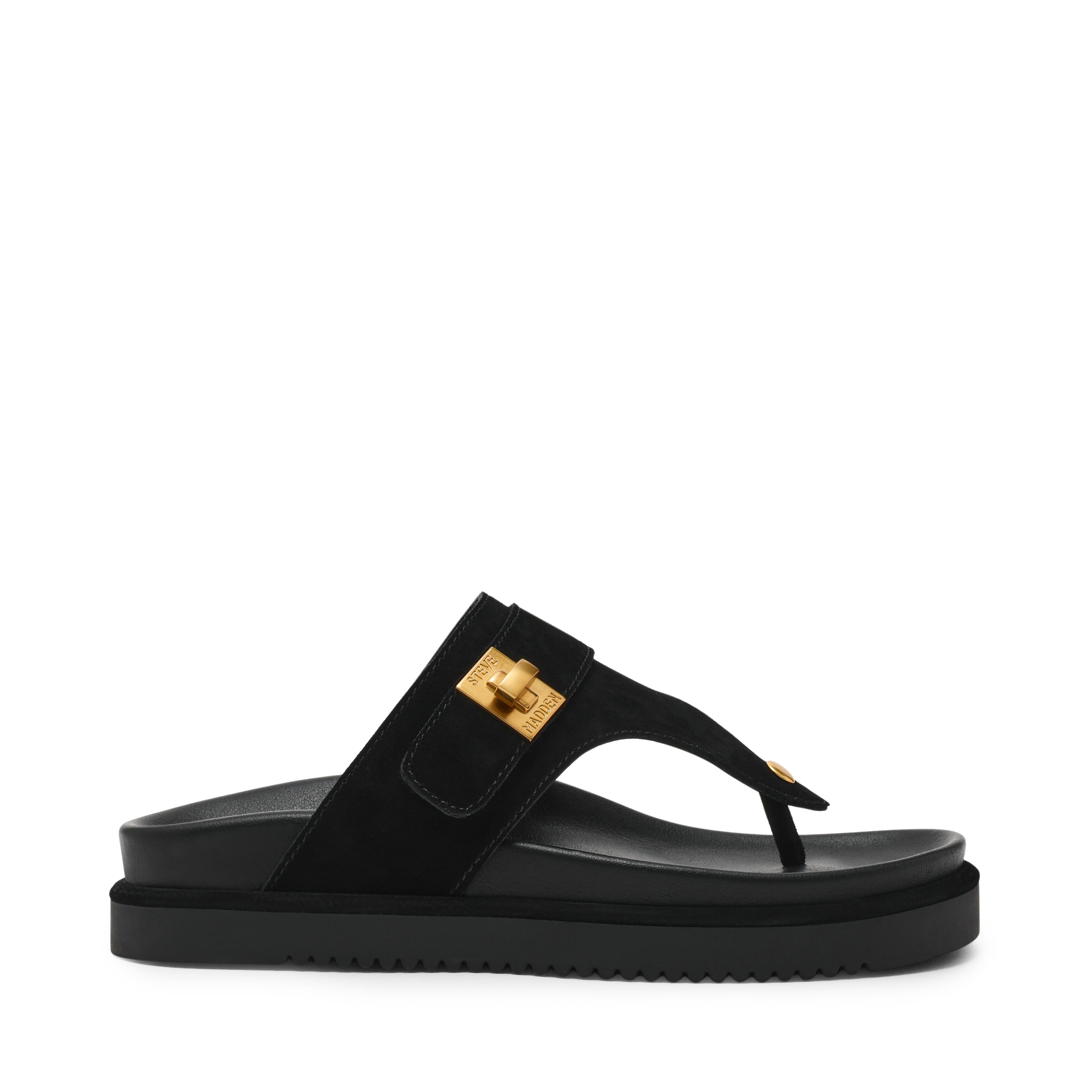 Tuned-In Black Suede