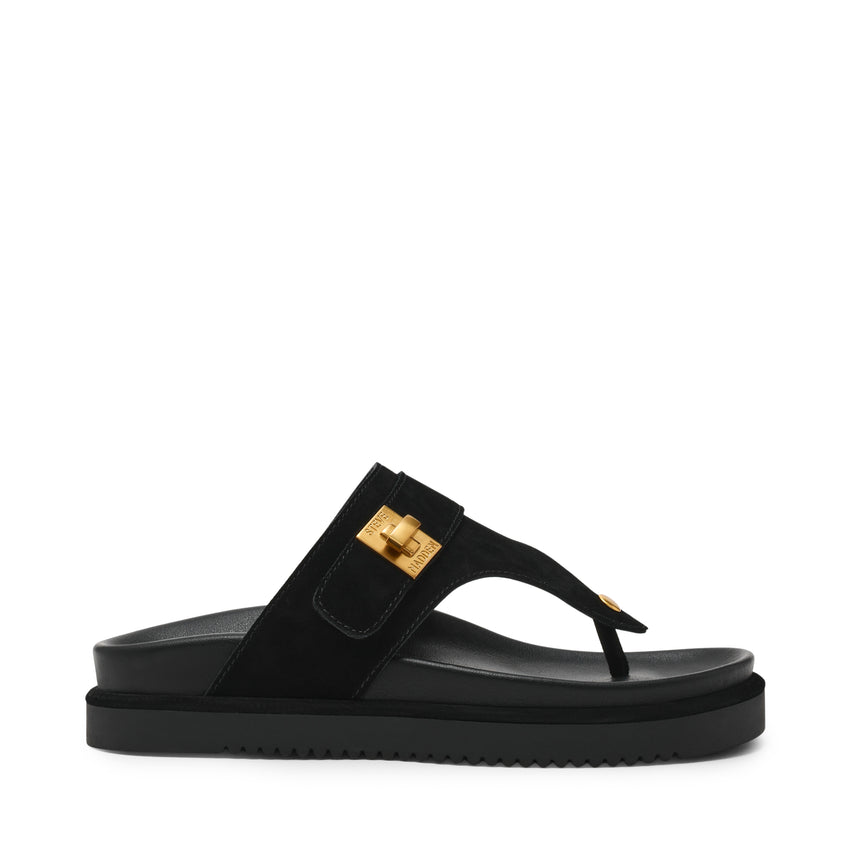 Tuned-In Black Suede