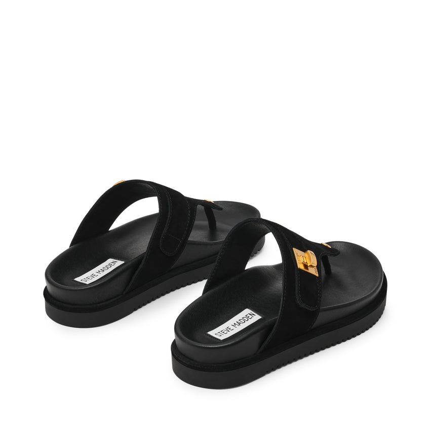 Tuned-In Black Suede