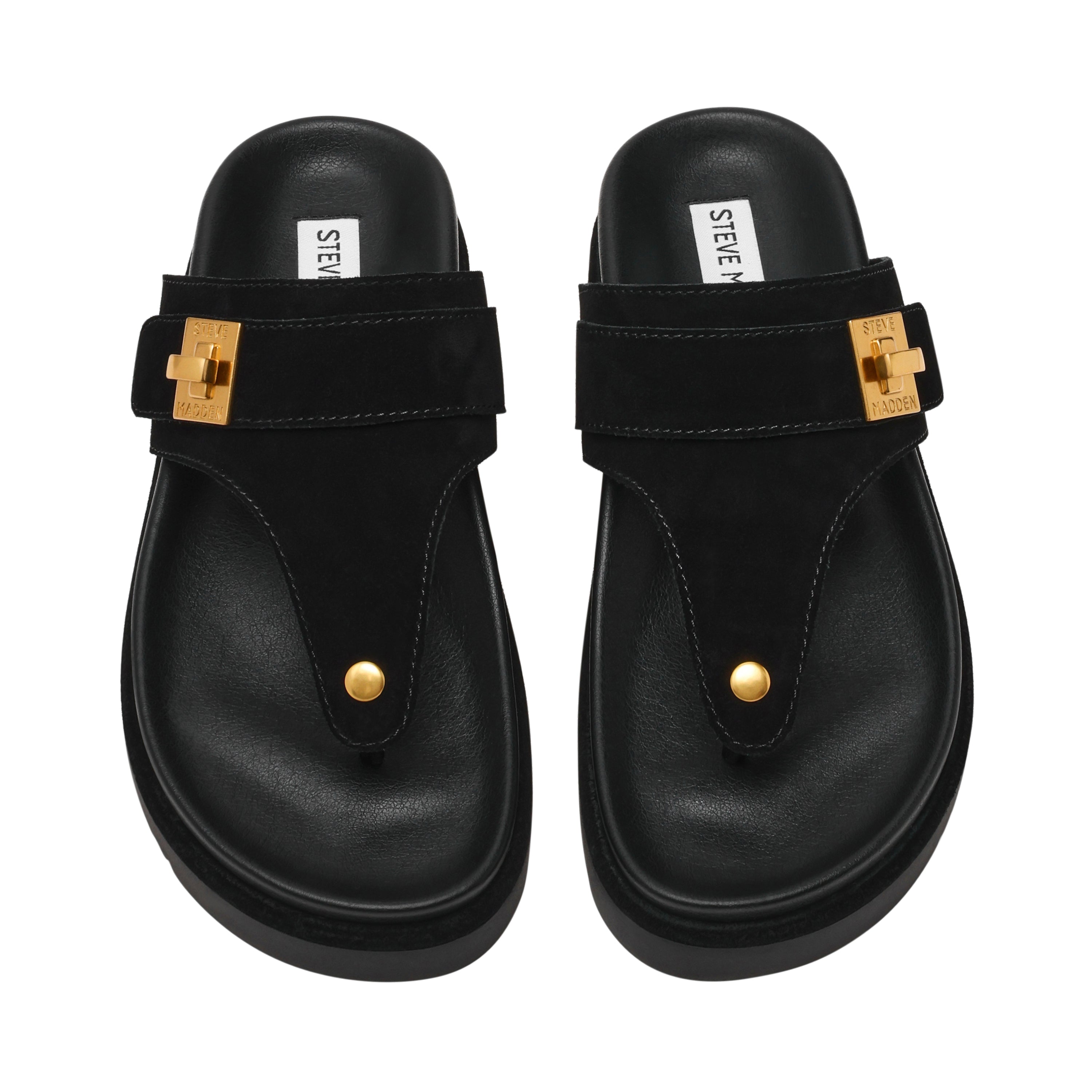 Tuned-In Black Suede