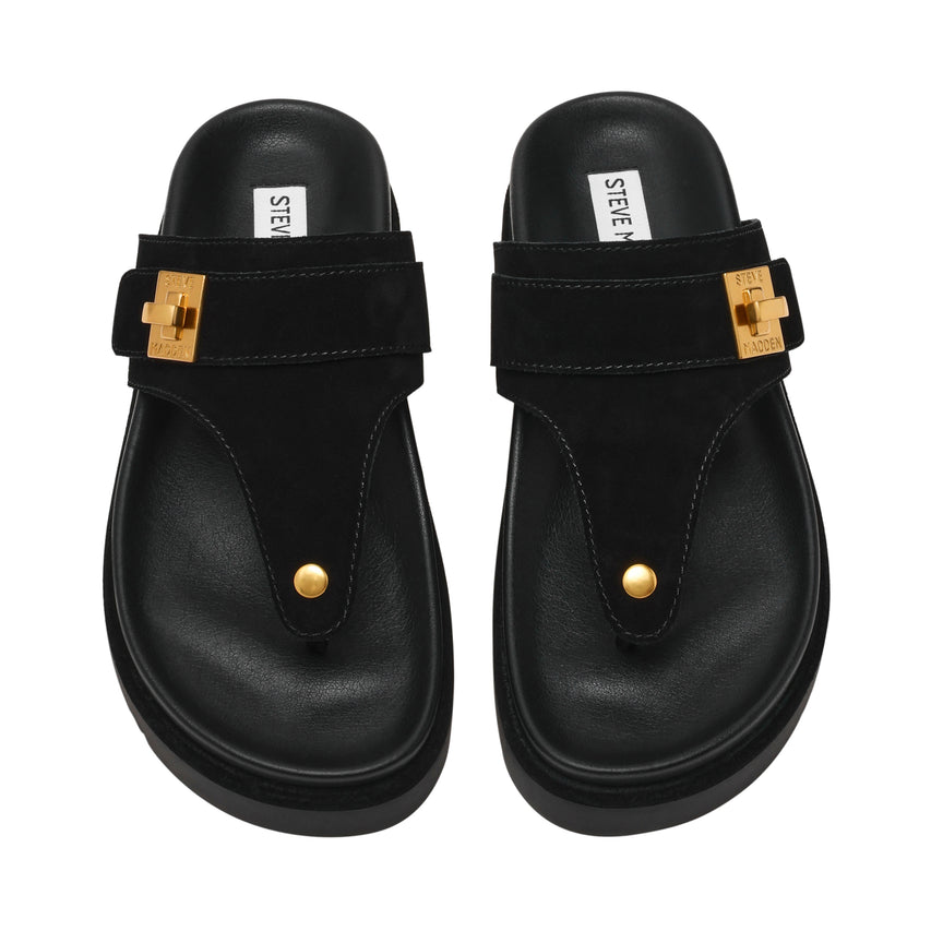 Tuned-In Black Suede