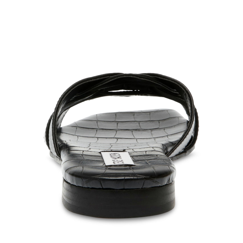 Vcay Black Leather