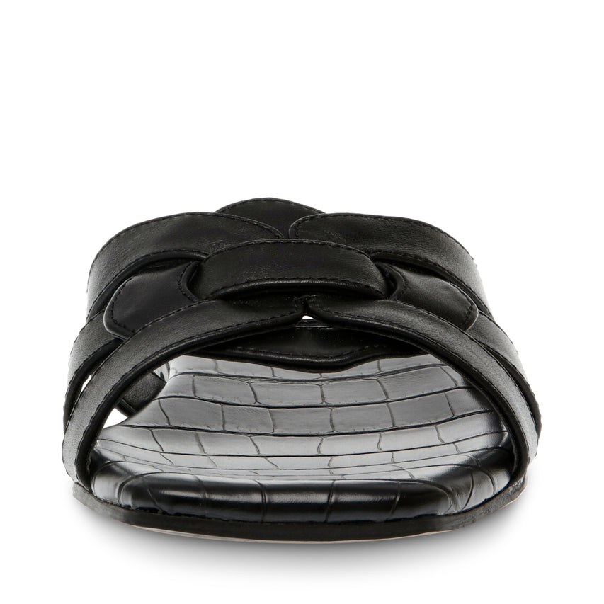 Vcay Black Leather