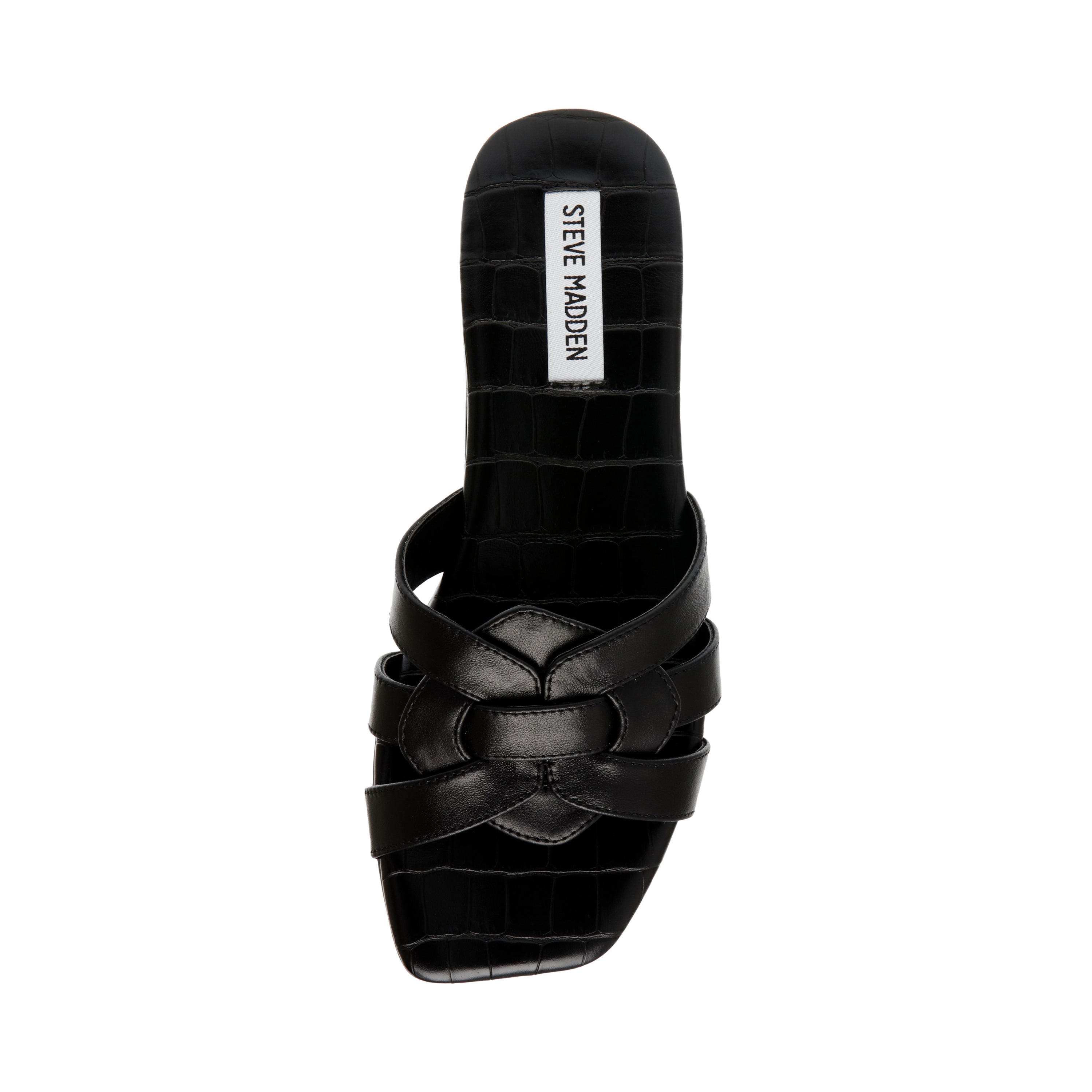Vcay Black Leather