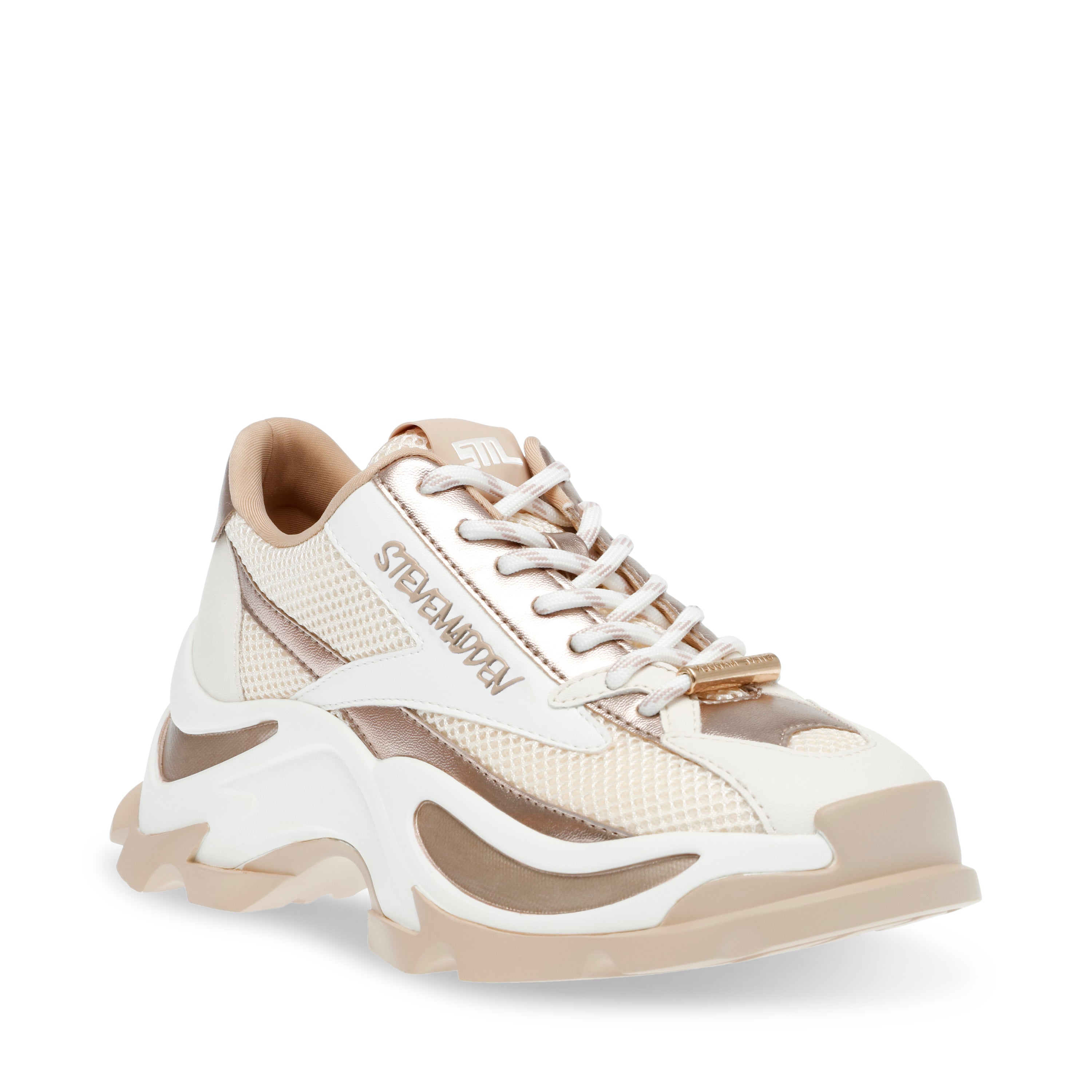 Zoomz Sneaker Cream Rose Gold- Hover Image