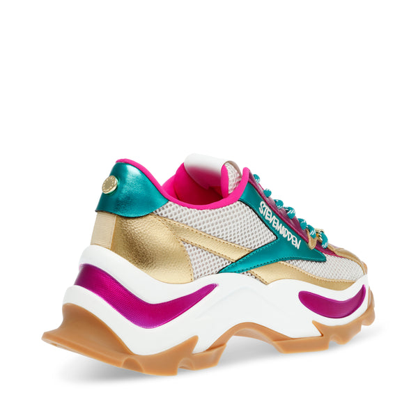 Zoomz Sneaker Fuchsia/Gold