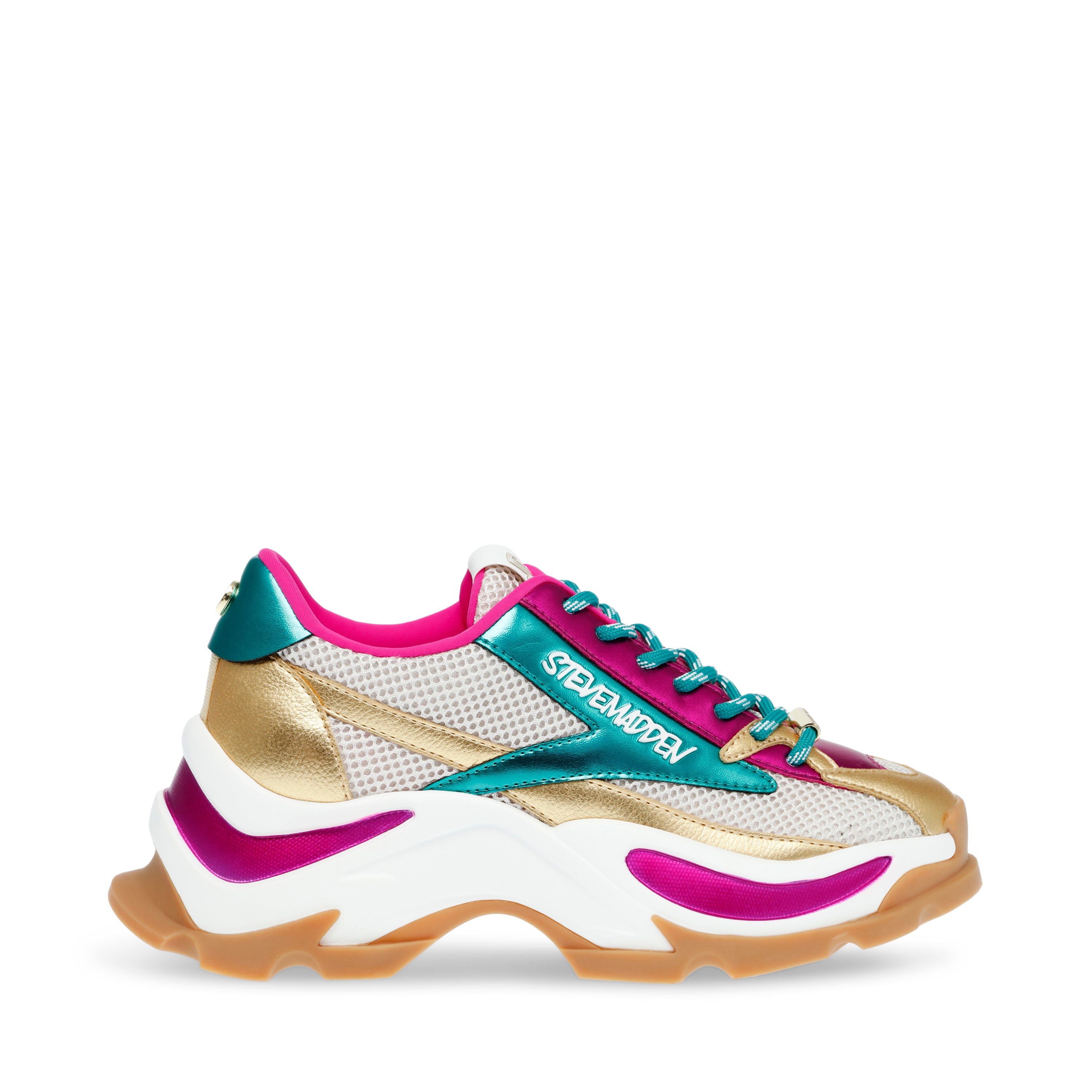 Zoomz Sneaker Fuchsia/Gold