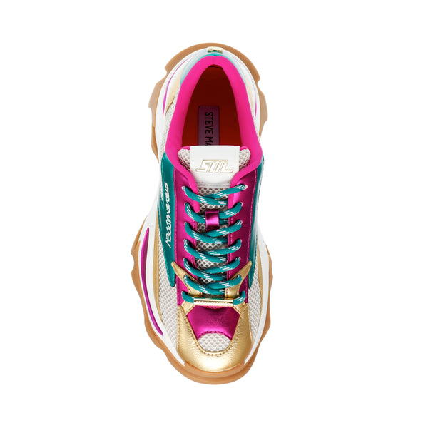 Zoomz Sneaker Fuchsia/Gold