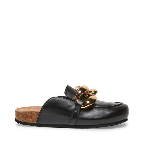 Steve Madden Study Black Leather Special Prices - Mules