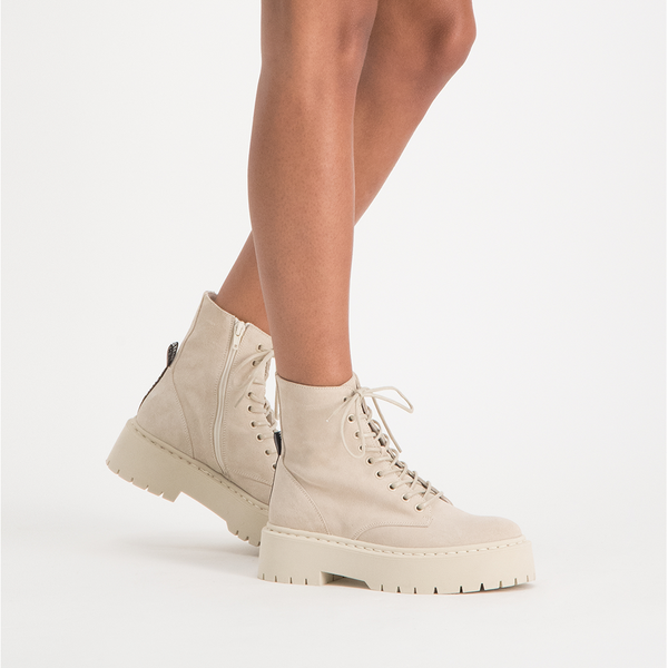 Skylar Beige Suede