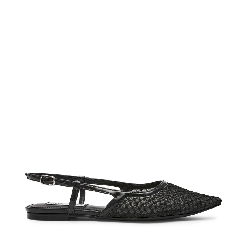 Slingshot-M Flat Sandals Black Mesh