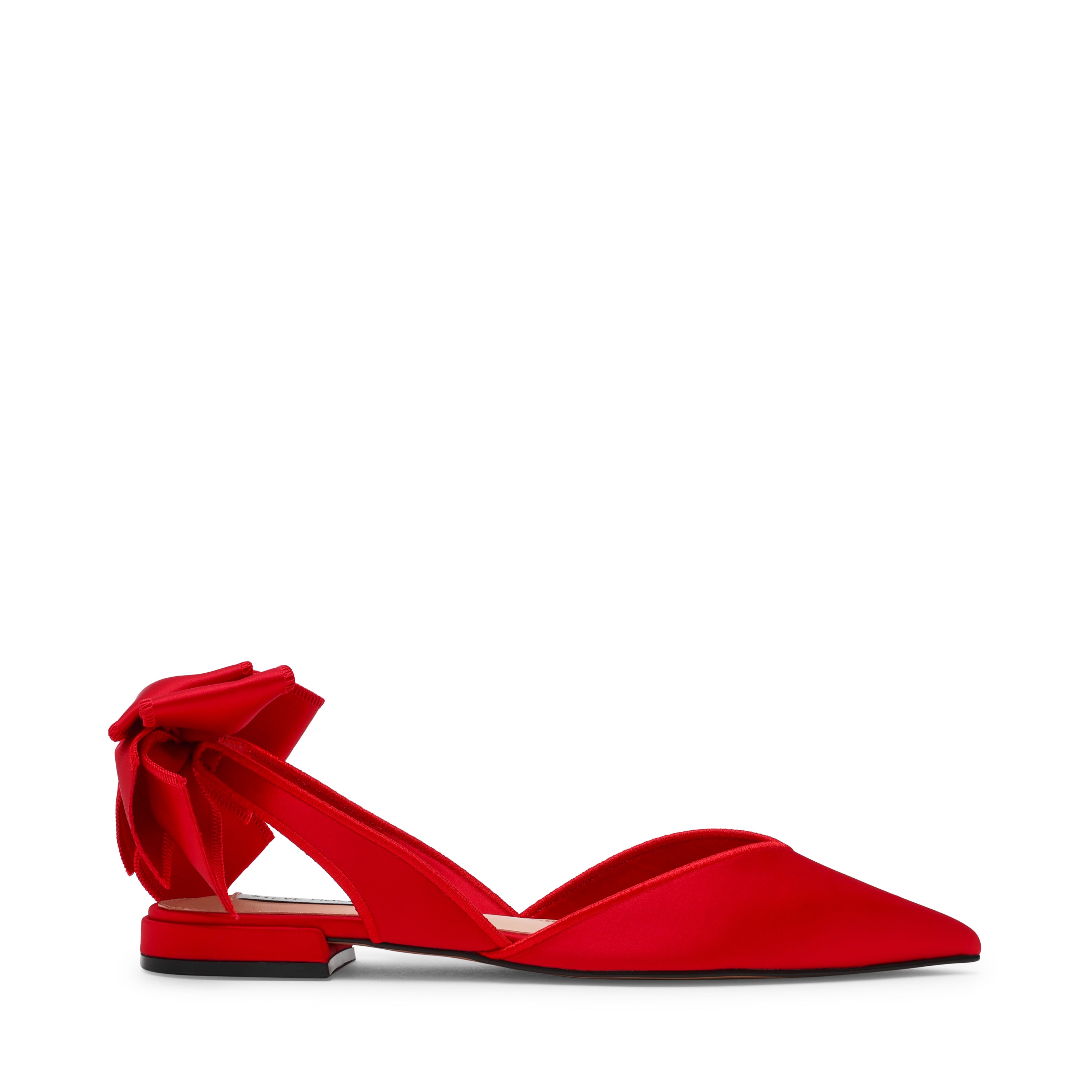 Synthia Red Satin
