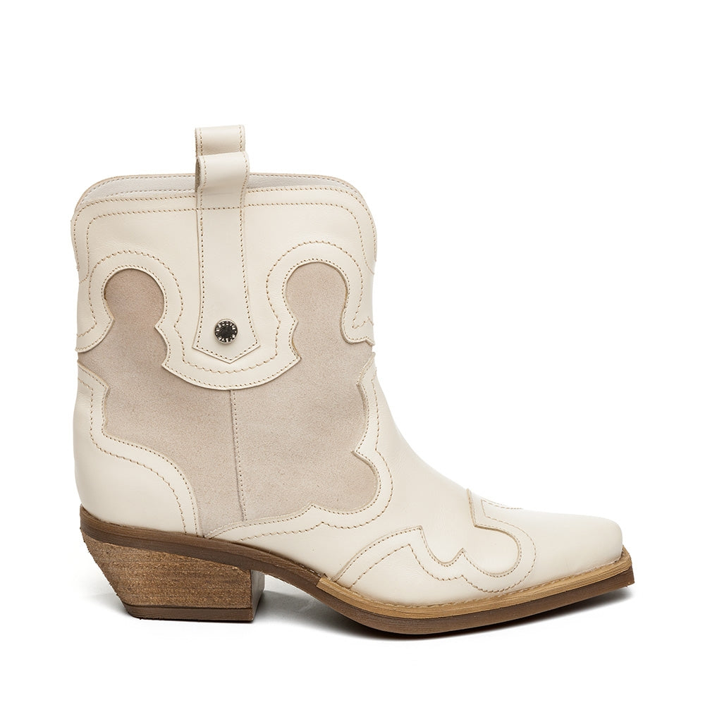 Waynoa Boot Beige Leather